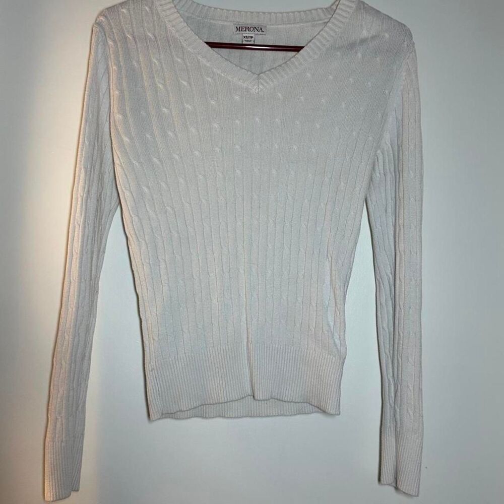 Merona Women's White Jumper